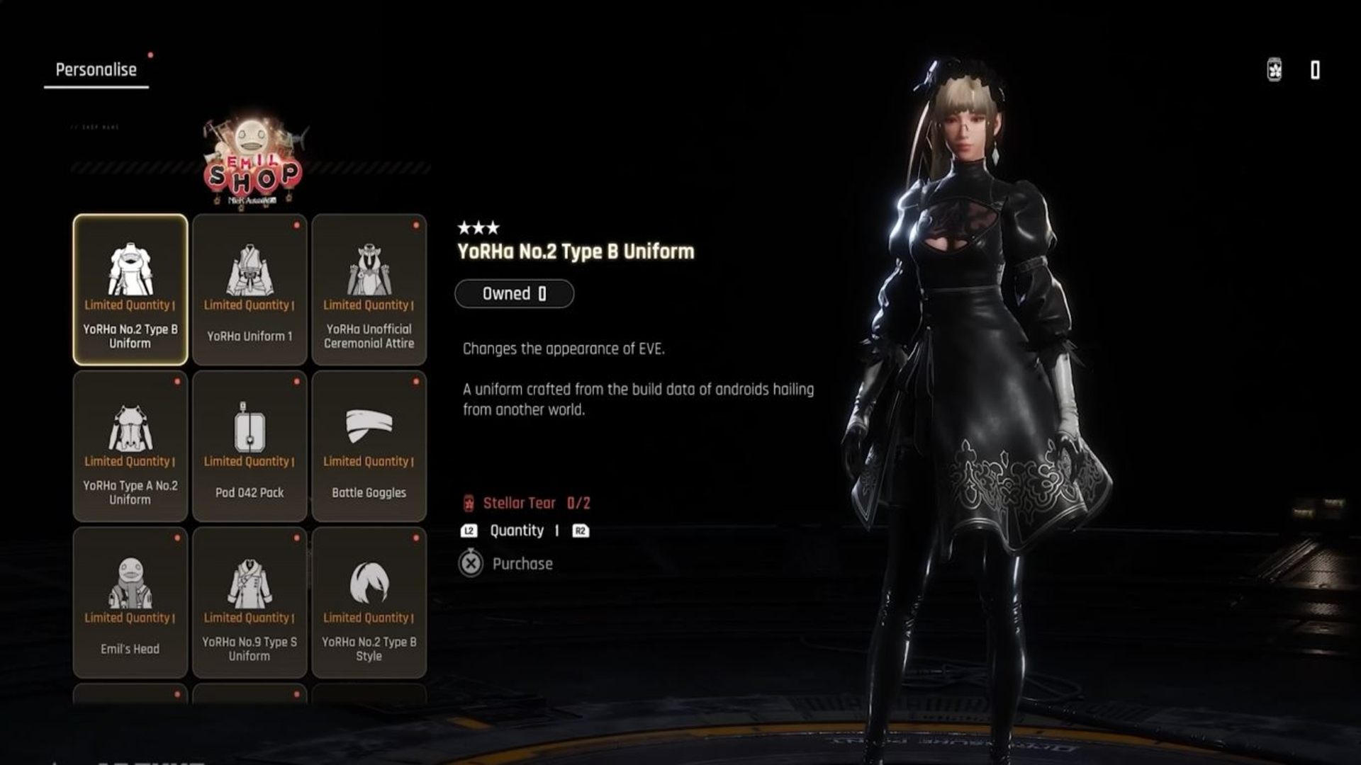 Stellar Blade: Emil’s Shop Guide