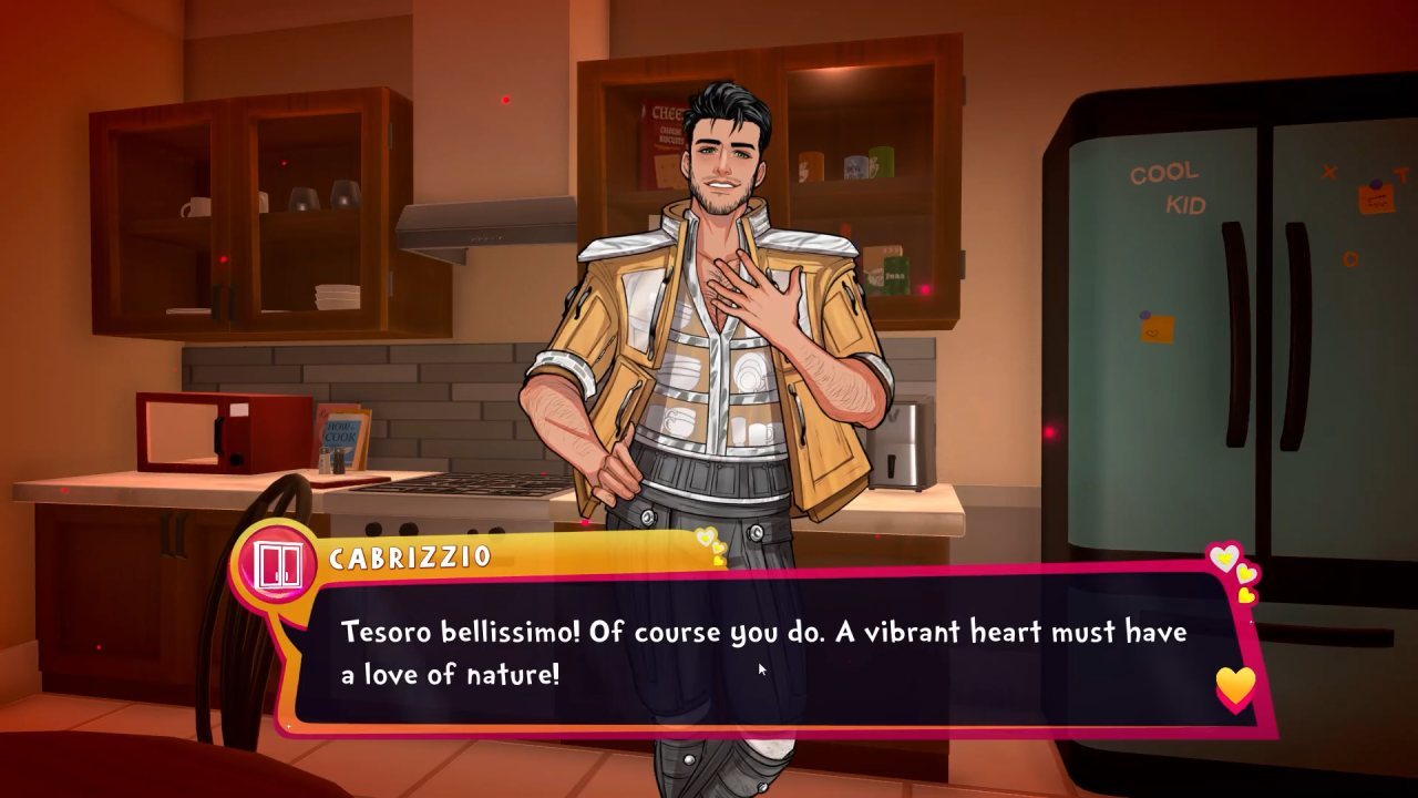 Date Everything!, Date Everything! Guide, How To Romance Cabrizzio, PC, Gameplay, Screenshot