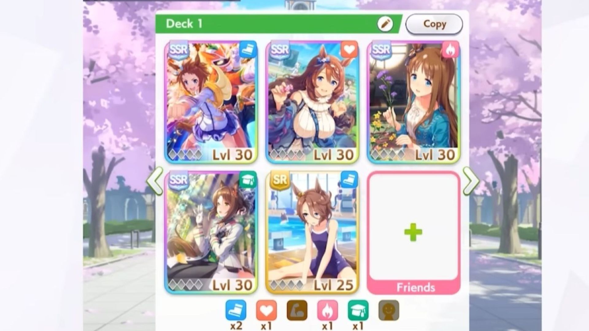 Card deck interface