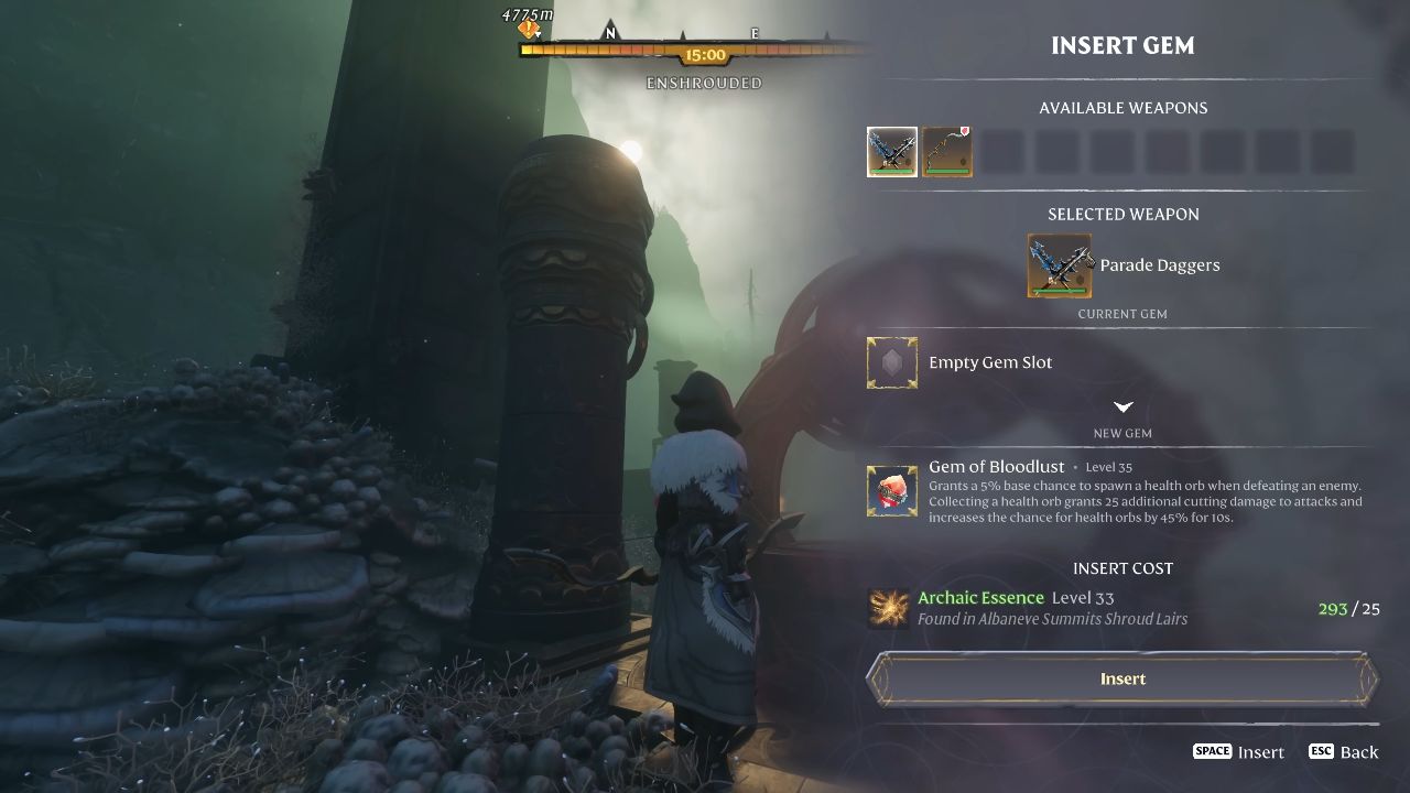 Enshrouded, PC, Gameplay, Early Game Legendary Weapons & Armor Locations, Screenshot