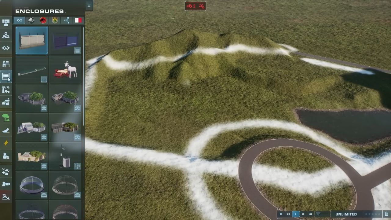 Jurassic World Evolution 2, PC, Gameplay, How To Build the Best Dinosaur Enclosures, Screenshot