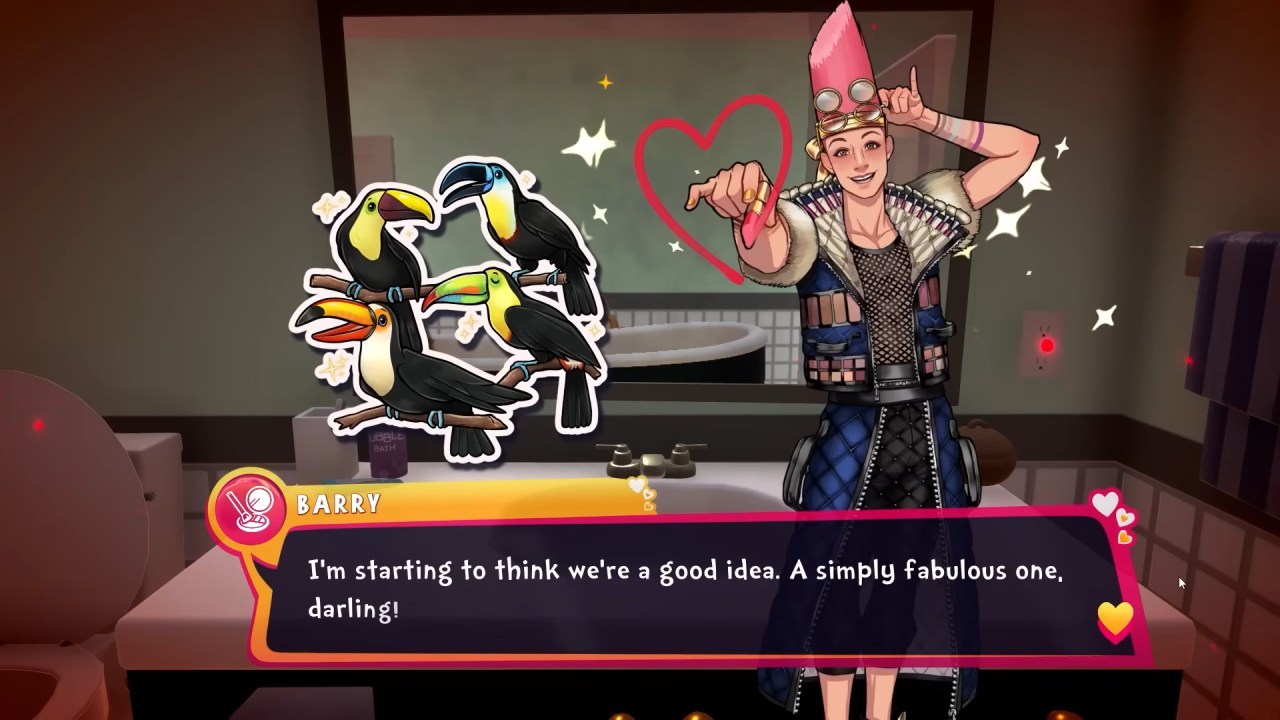Date Everything!, Date Everything! Guide, How To Romance Barry Styles, PC, Gameplay, Screenshot