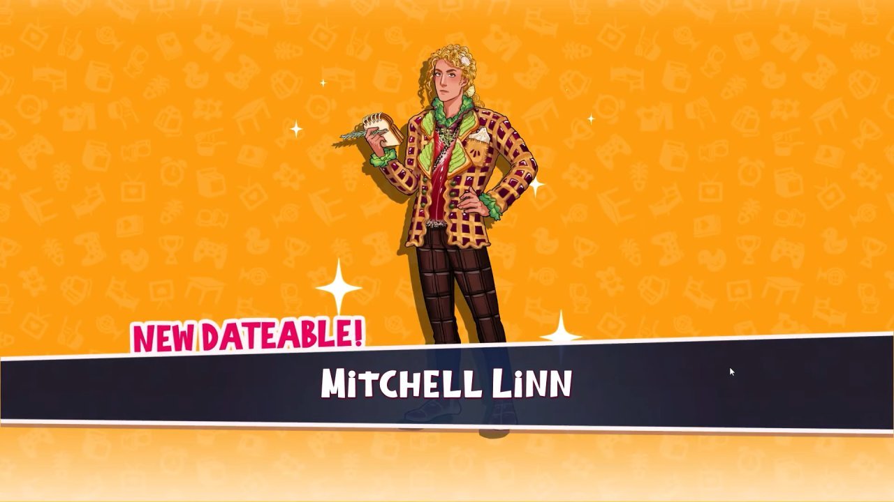 Date Everything!, Date Everything! Guide, How To Romance Mitchell Linn, PC, Gameplay, Screenshot
