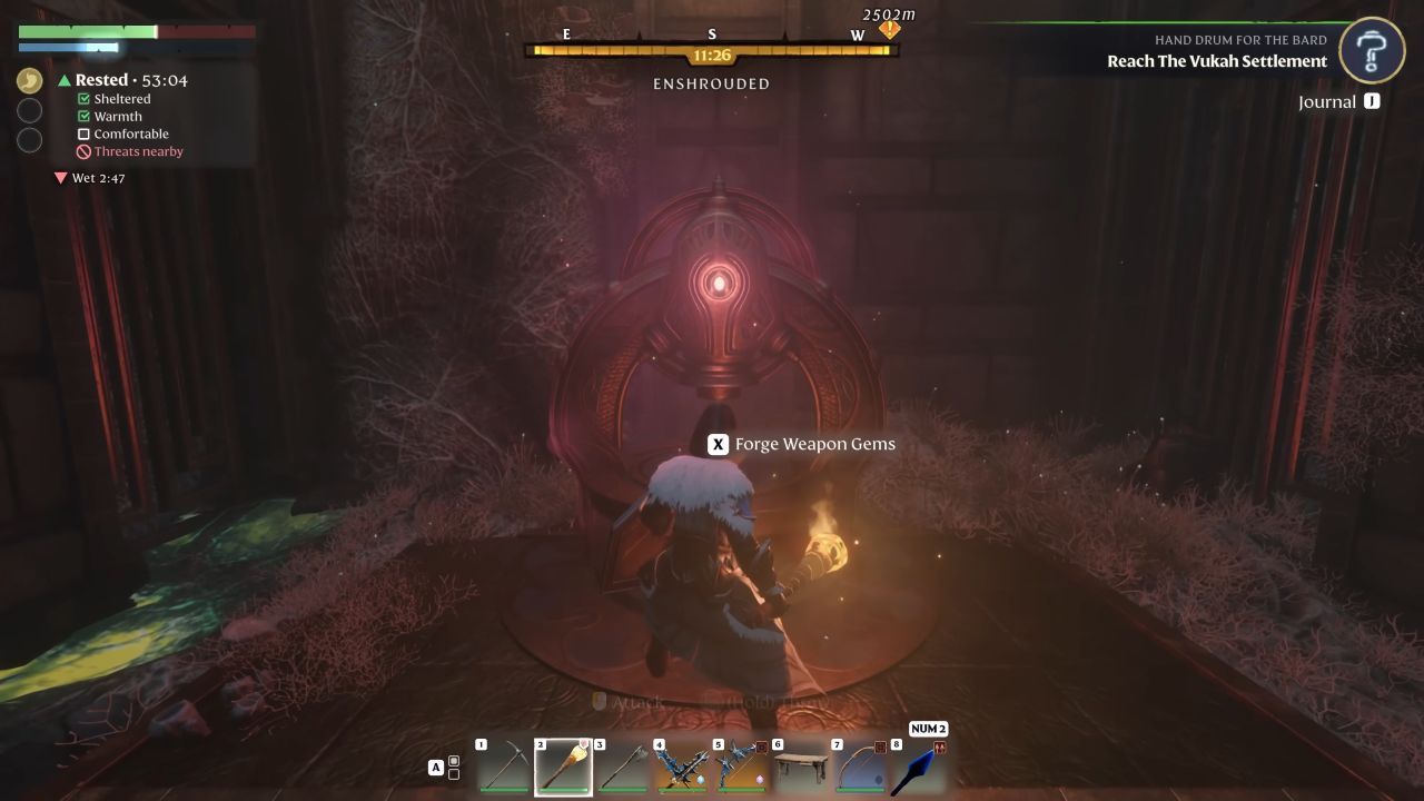 Enshrouded Guide, How To Use Gem Forge, Socketing Strategy