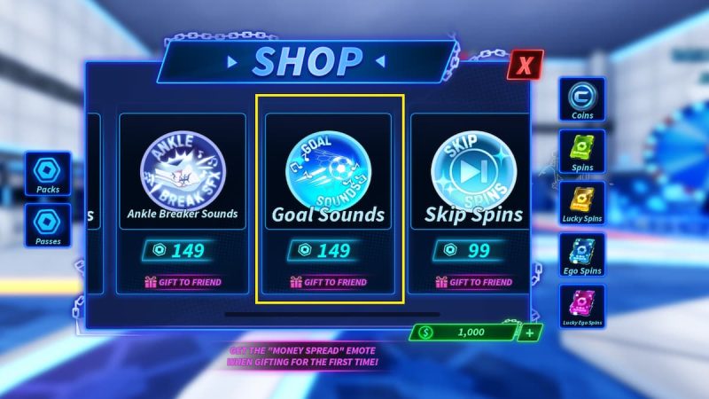 50 Sound ID Codes for Goalbound