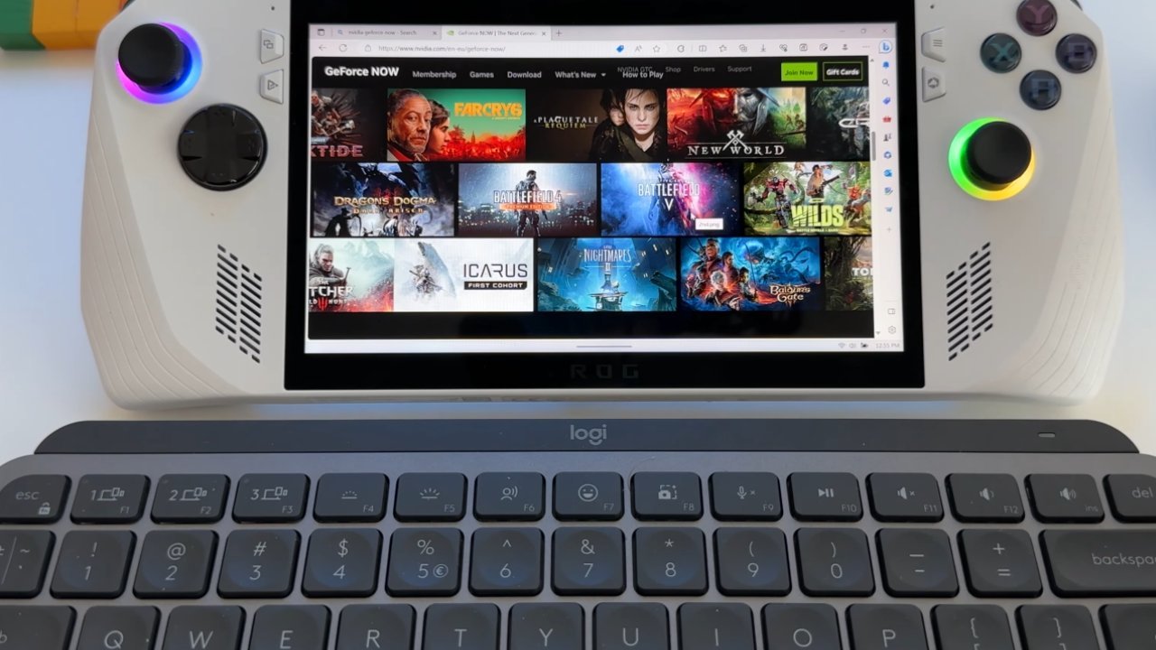GeForce Now, ASUS, ROG Ally, Step by Step Guide, Streaming AAA Titles
