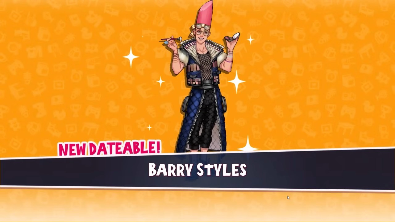 Date Everything!, Date Everything! Guide, How To Romance Barry Styles, PC, Gameplay, Screenshot