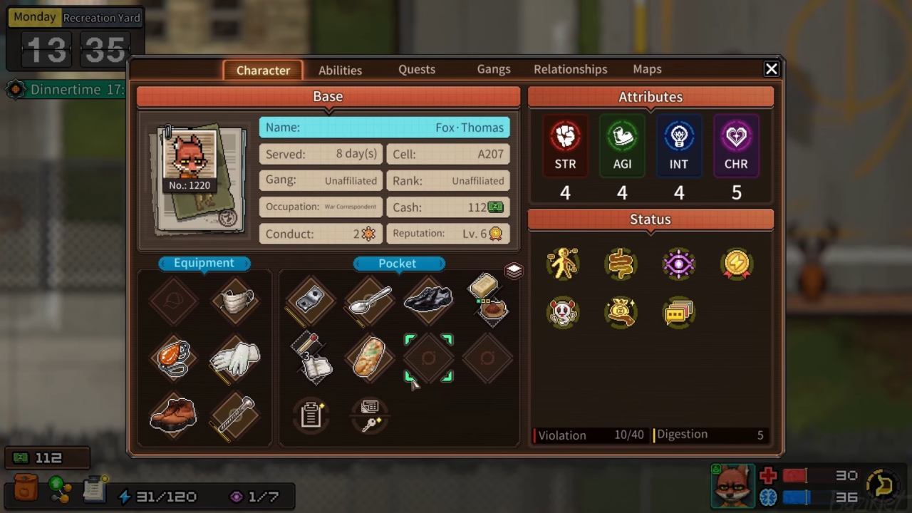 Back to the Dawn Guide | How The Stats Work