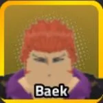 Baek in Anime Boss Raid