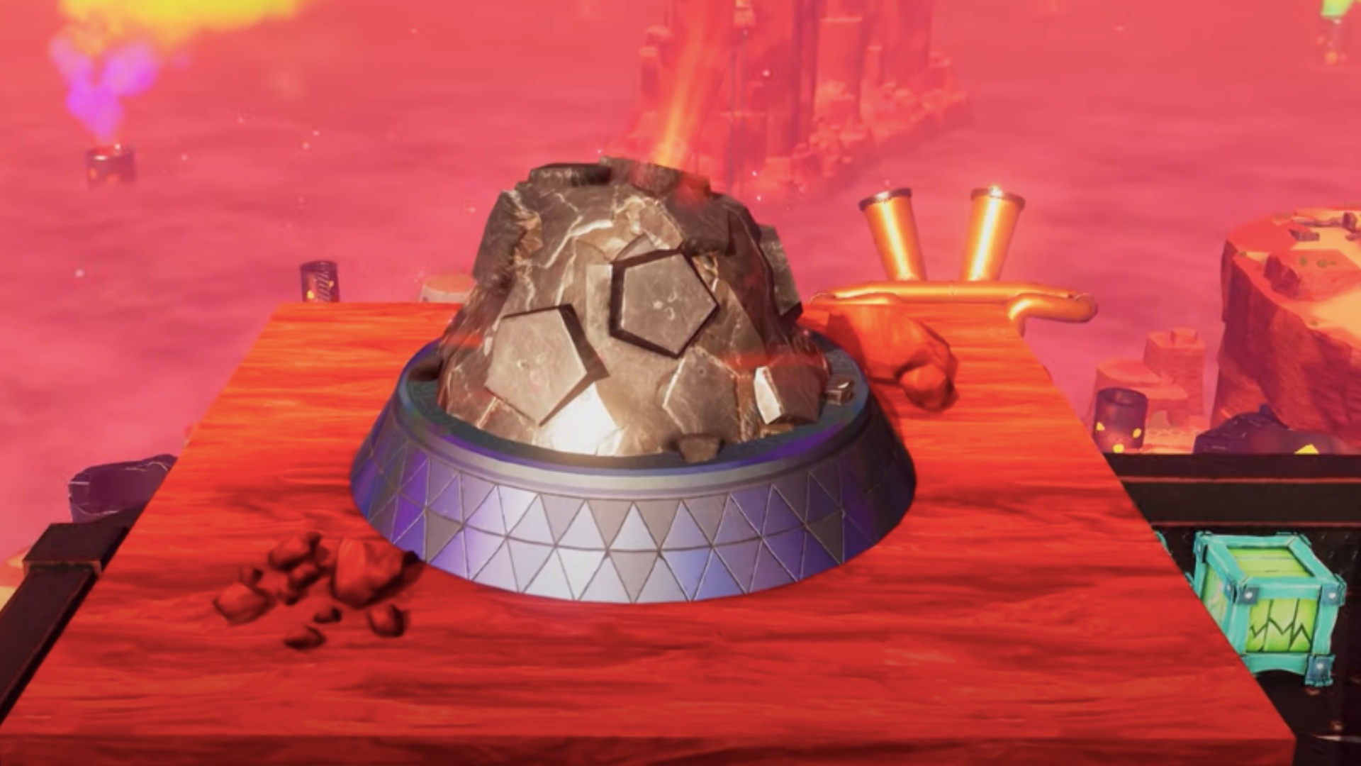 Donkey Kong Bananza: How To Break Neptunite in Canyon Layer