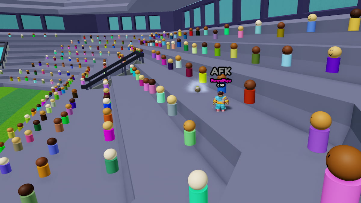 An Earth Egg among audience in Goal Battles