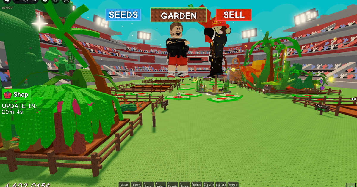 Grow a Garden Travis Kelce Takeover