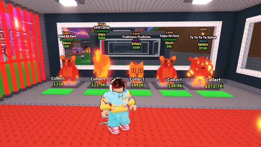 A base with Lava and Magma Players