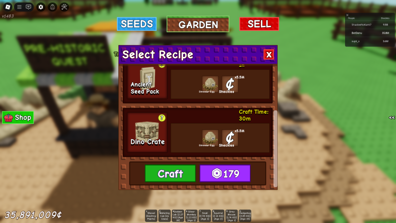 How To Get Dino Crate in Grow a Garden