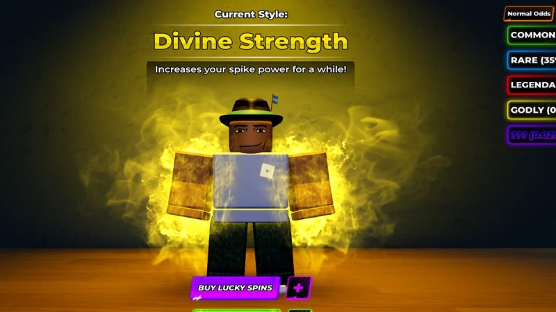 How to unlock the Divine Strength Ability in Volleyball Legends
