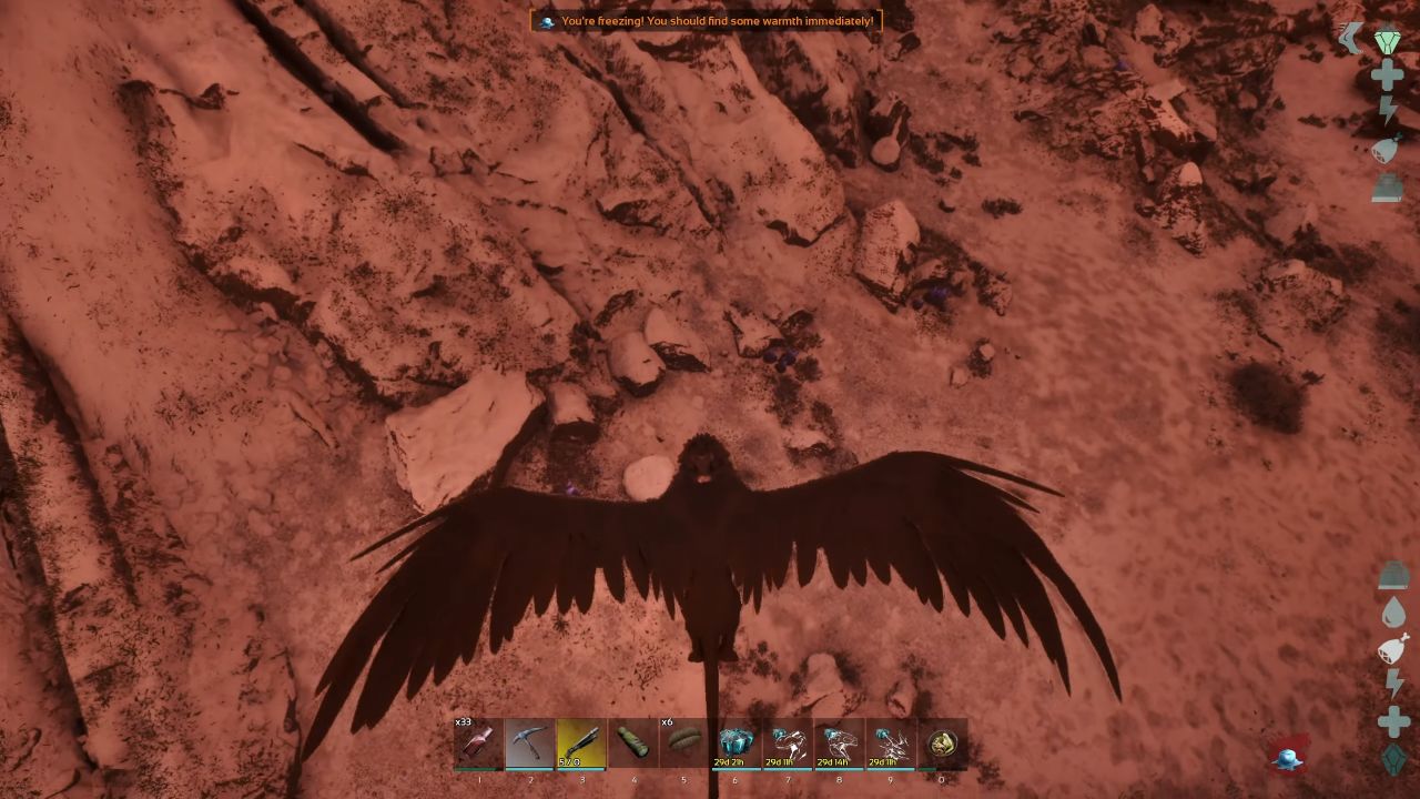 ARK Survival Ascended, PC, Gameplay, Best Locations To Find Blue Gem, Screenshot