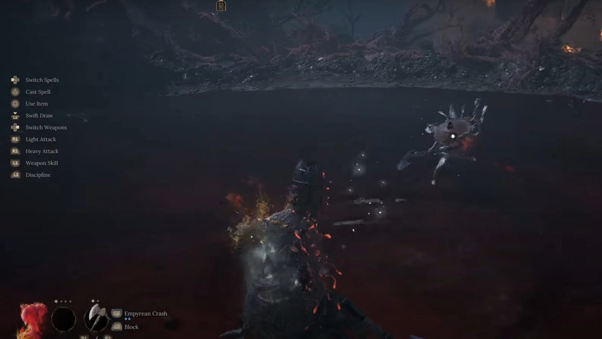 Let her come to you and prepare to parry