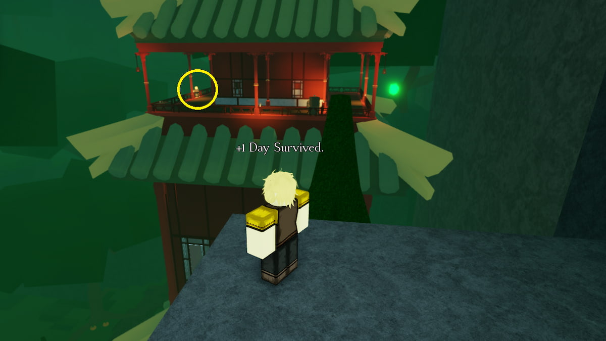 Zen master's perch