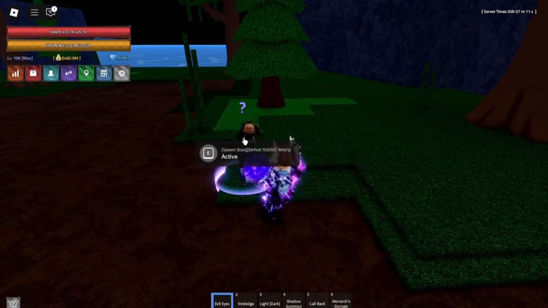 Spawn boss (Image via Roblox)