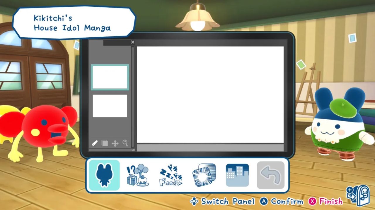 Tamagotchi Plaza, All Shops, Minigames, Tamahiko Town, Manga Shop