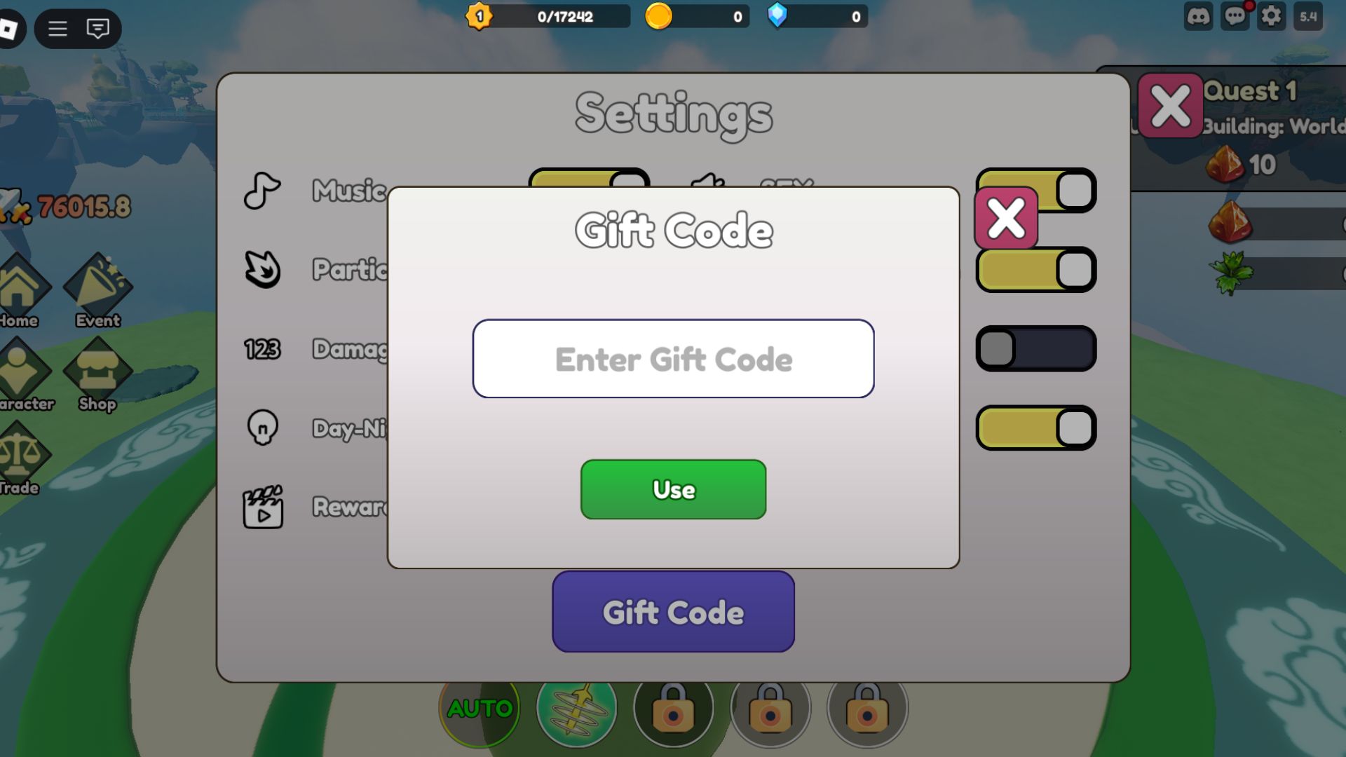 Redeem the codes here (Source: Roblox)