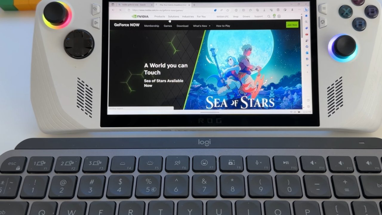 GeForce Now, ASUS, ROG Ally, Step by Step Guide, Streaming AAA Titles