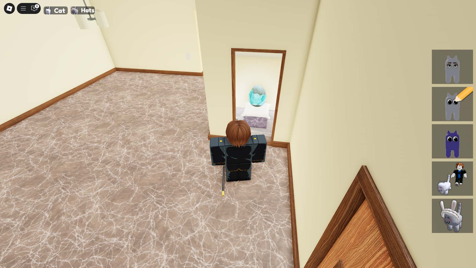 Acquiring the frost egg in Feline Adoption