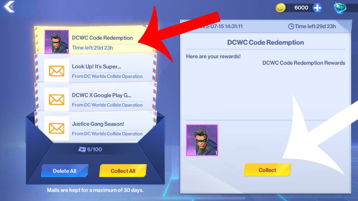 Claim process demonstration