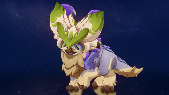 genshin impact saurians - an image of a tatankasaurus in the in-game encyclopedia 