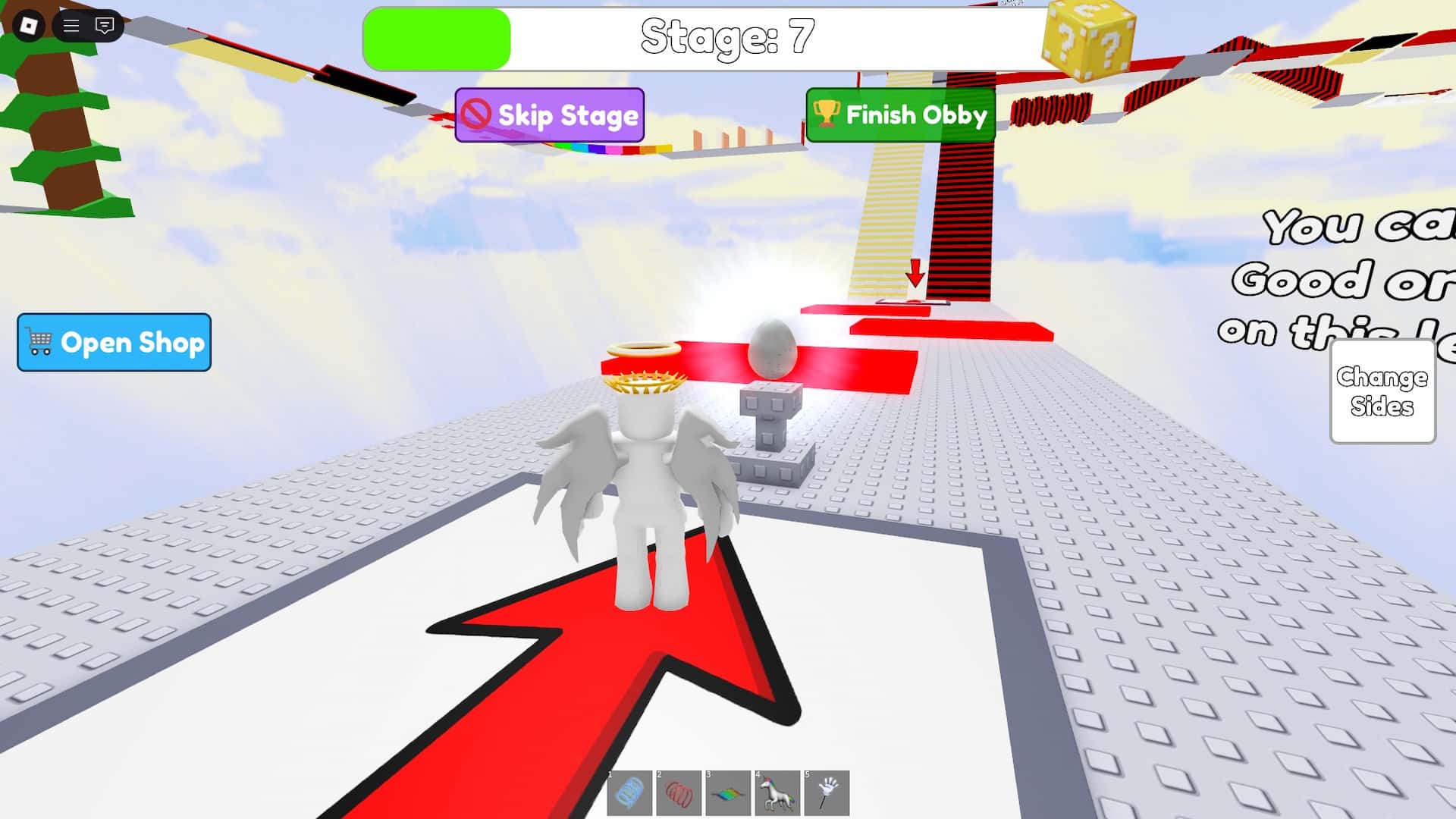 Moral challenge shortcut