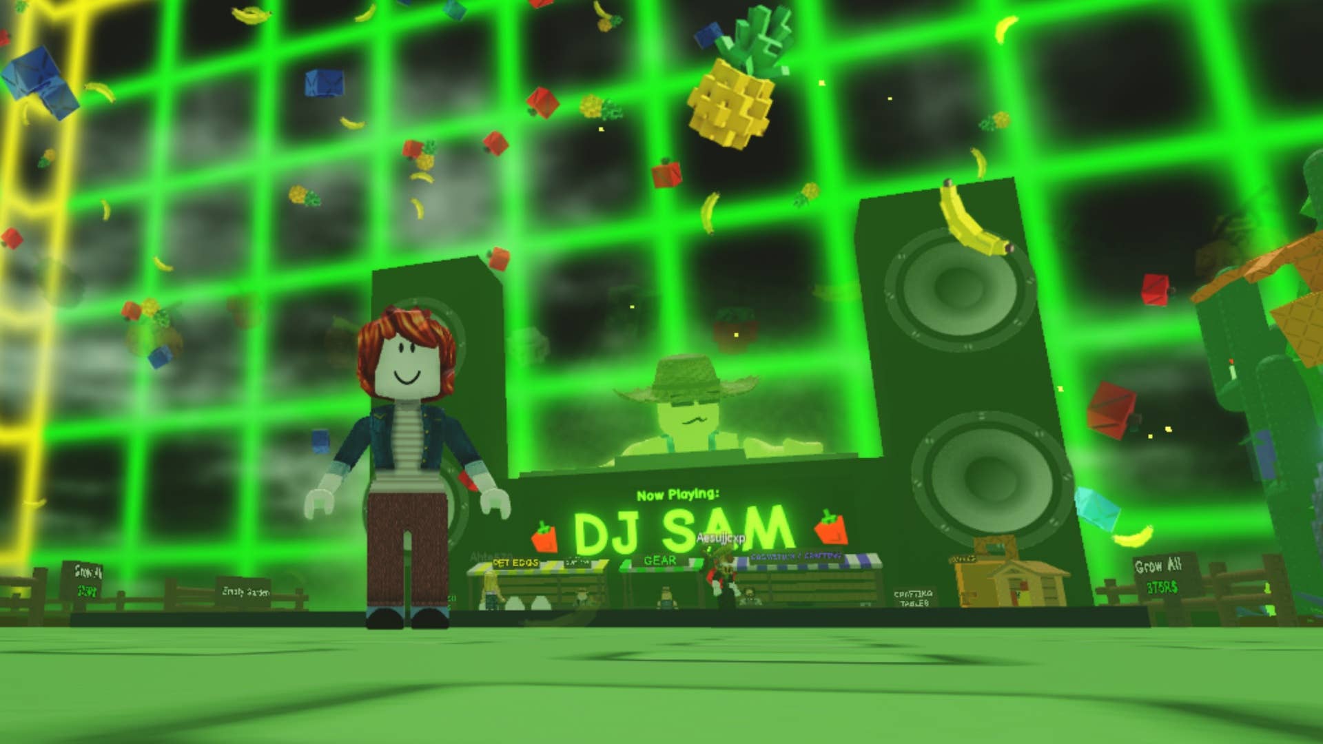 grow a garden DJ Sam
