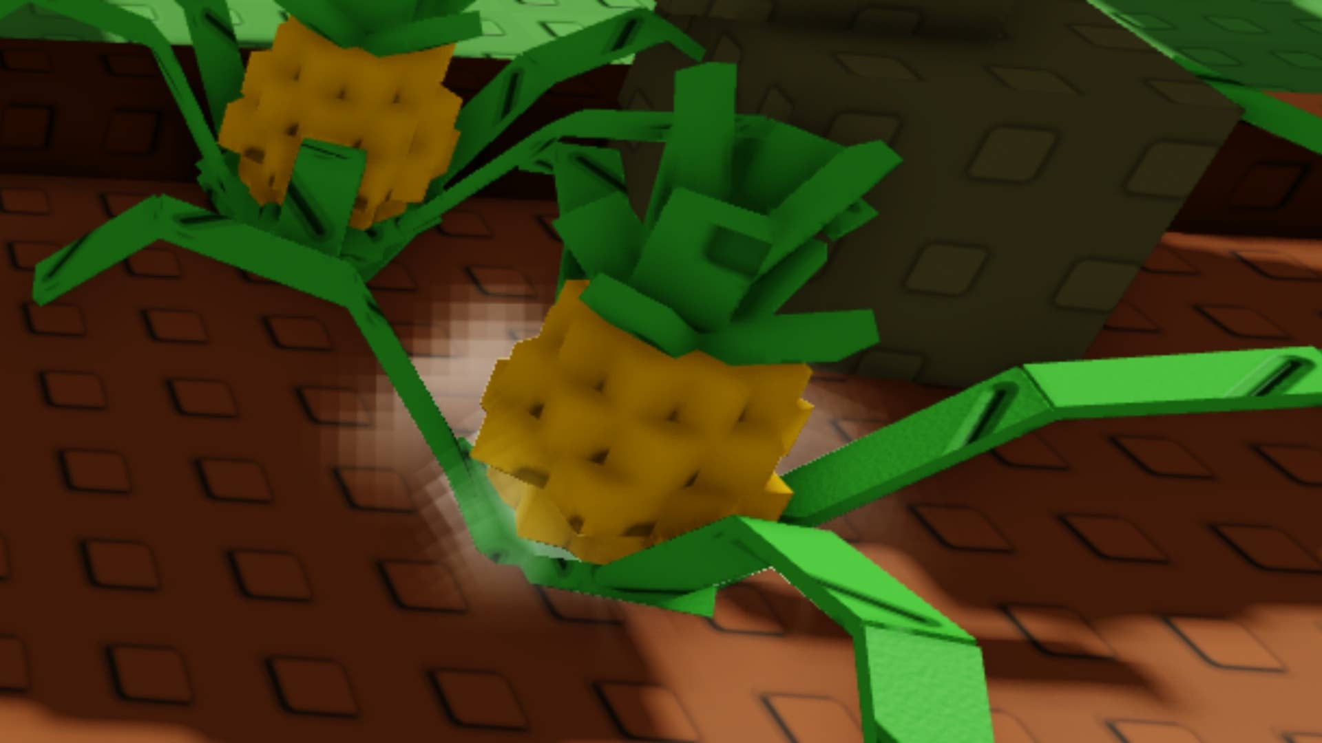 A pineapple with the Cloudtouched mutation in Grow a Garden.