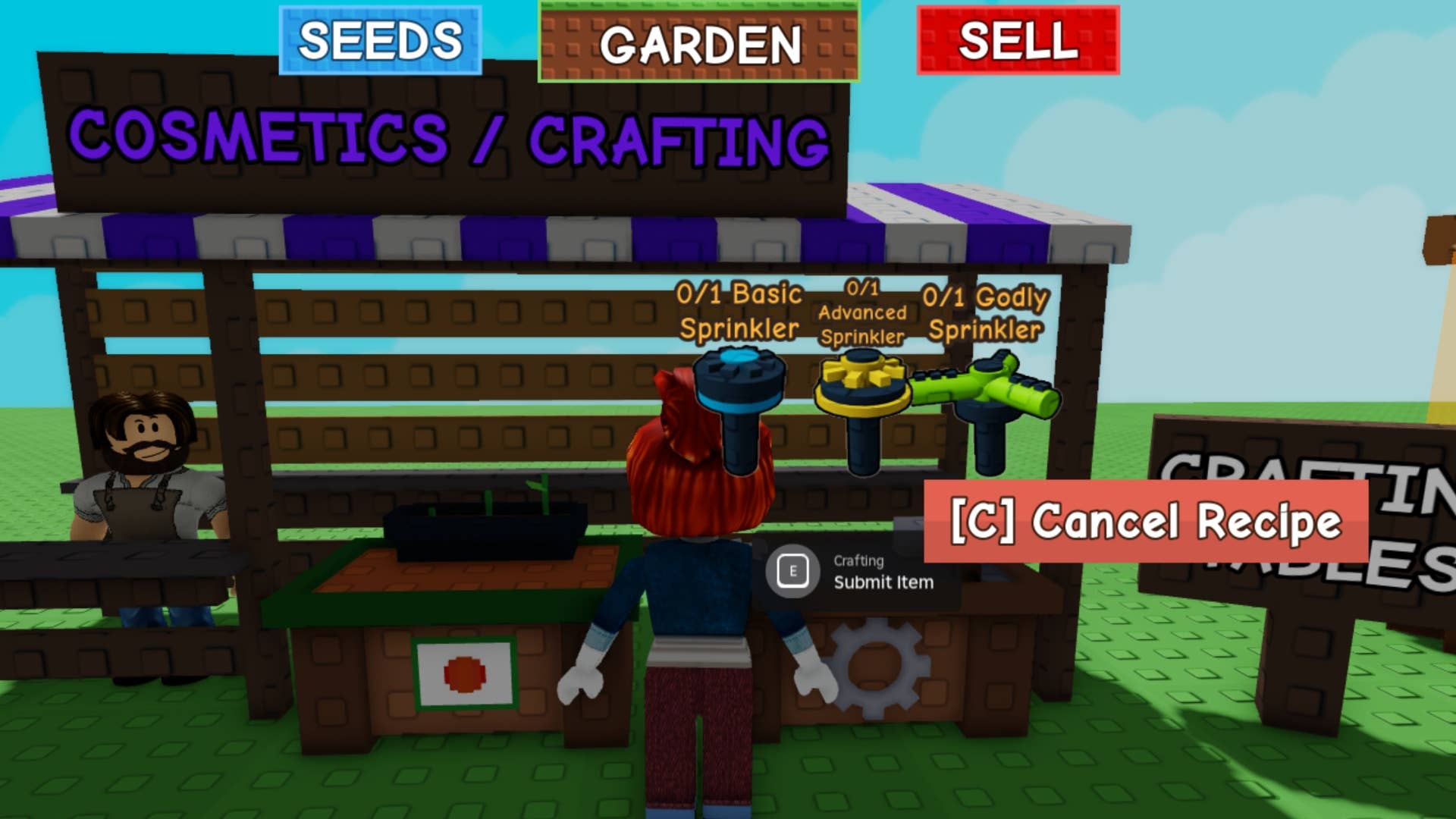 crafting interface components for electrical items