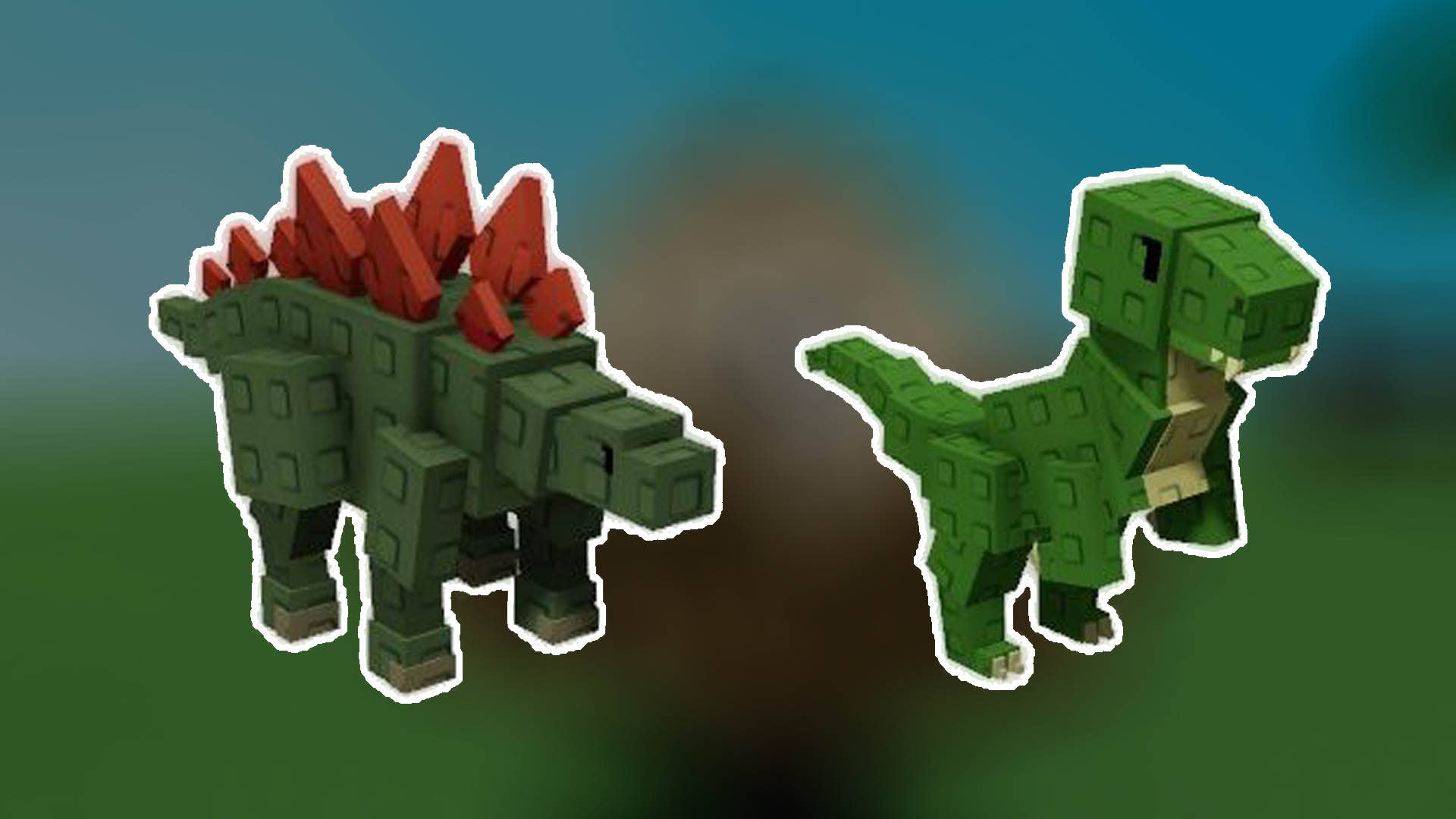 grow a garden trex and stegosaurus