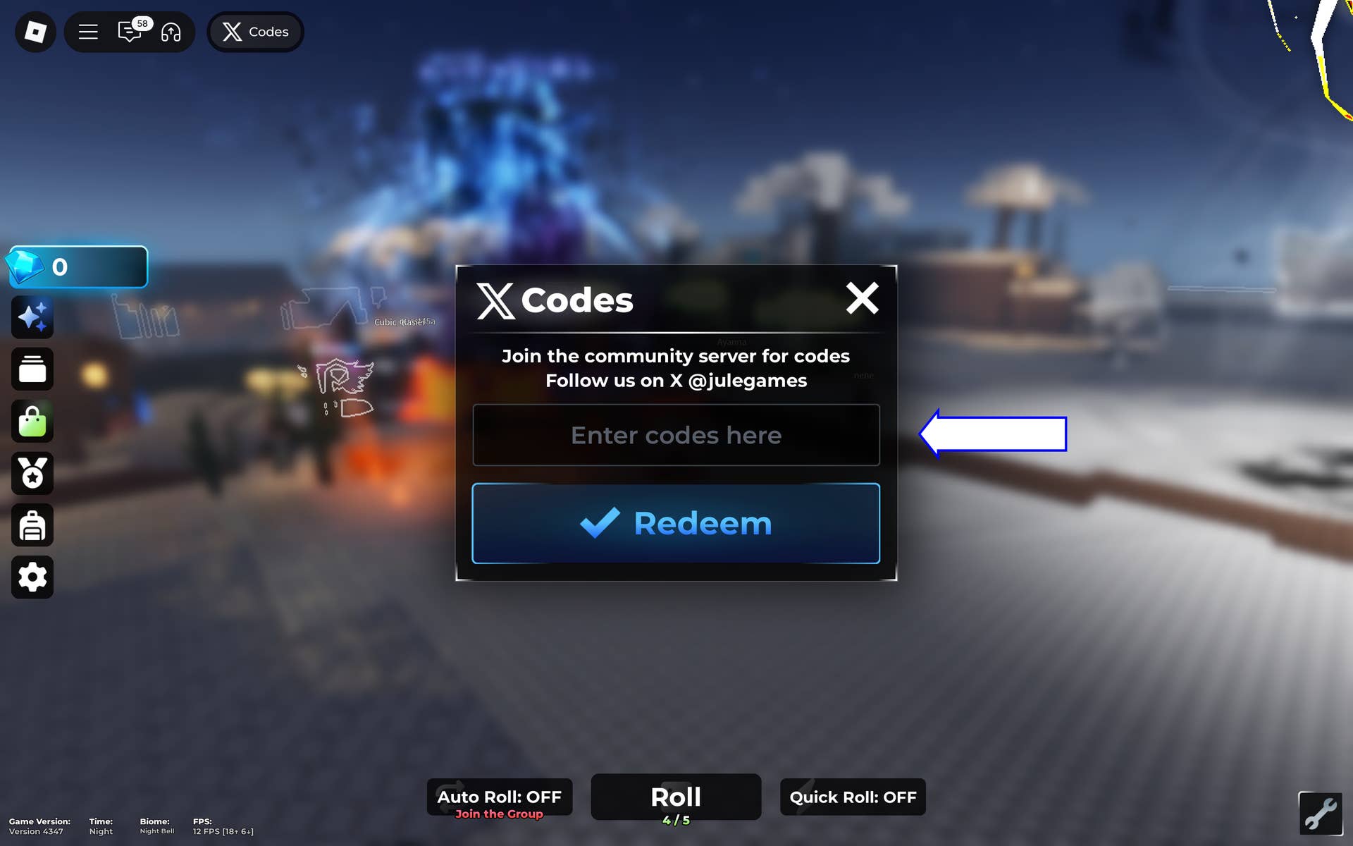 Reward redemption interface