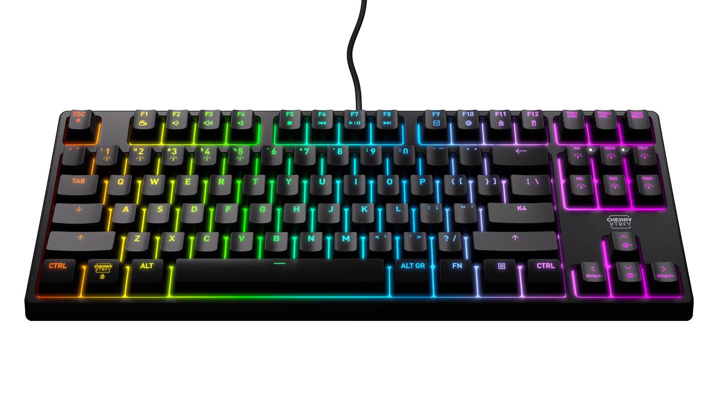 cherry xtrfy k4v2 tkl keyboard