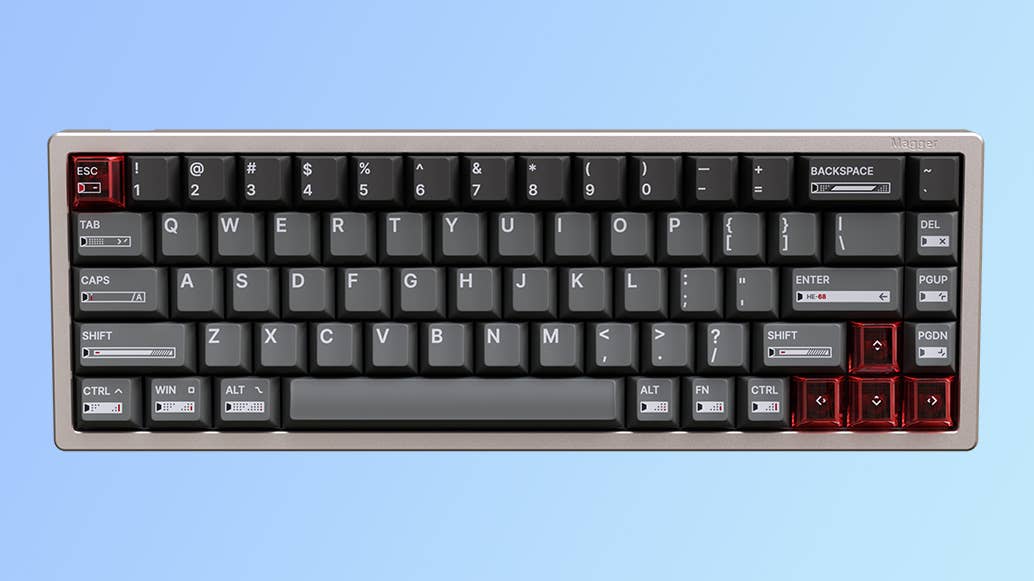 luminkey magger 68 he gaming keyboard