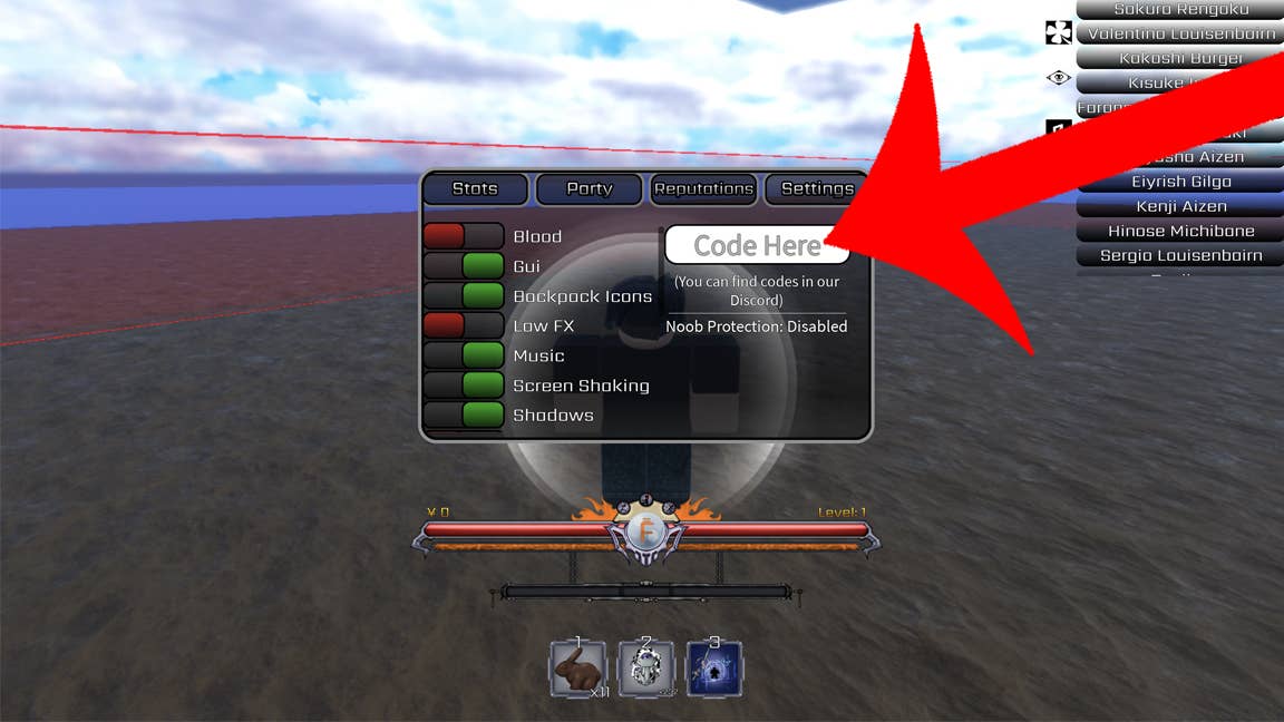Redemption interface guide