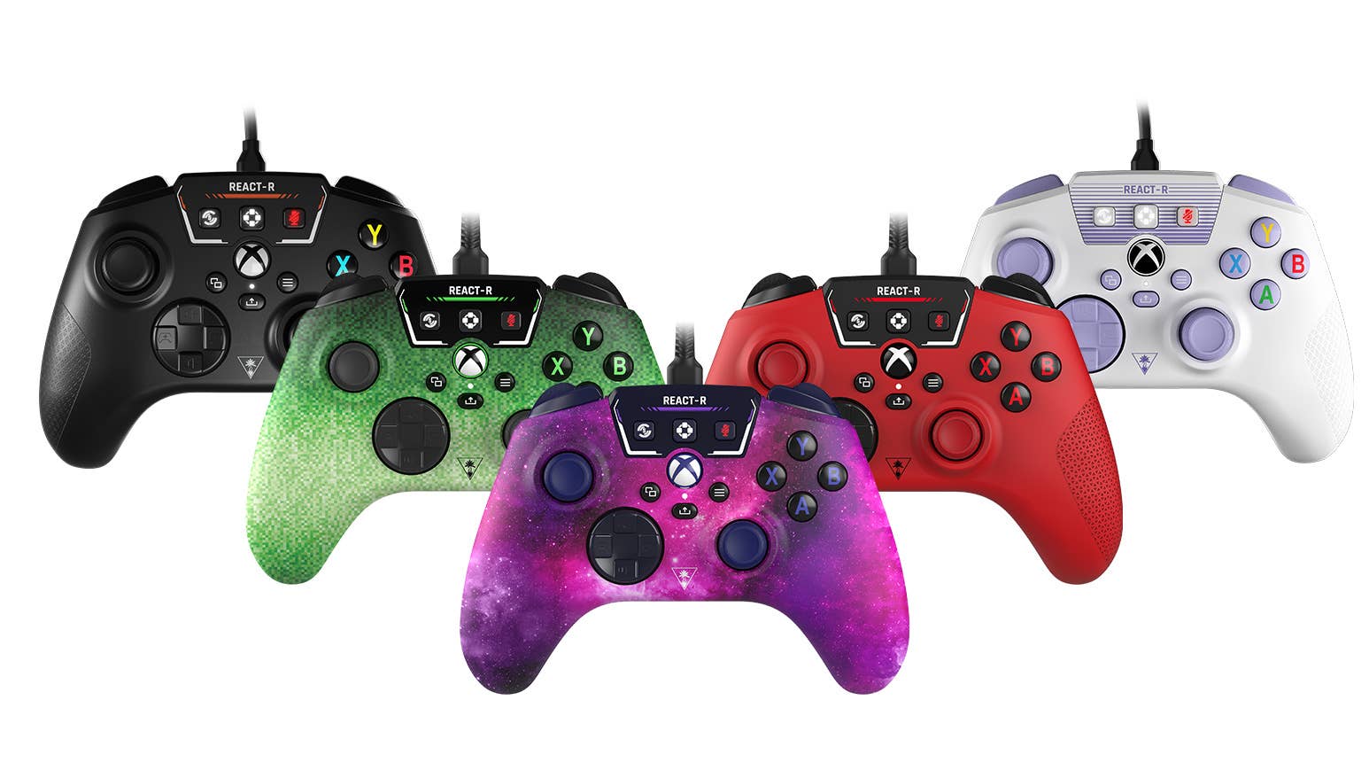 Colorful Turtle Beach React-R models