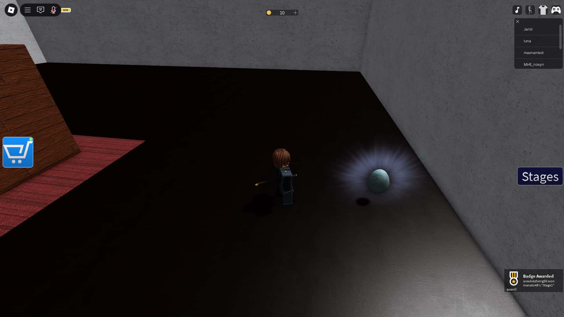 Claiming the frost egg in Cranium Escape