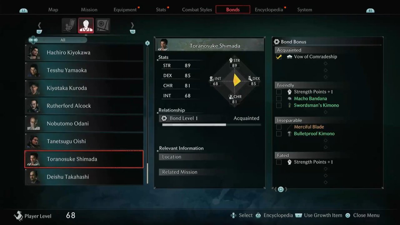 Rise of the Rōnin, Rise of the Rōnin Guide, How to Unlock Toranosuke Shimada as Ally, PS5, Gameplay, Screenshot
