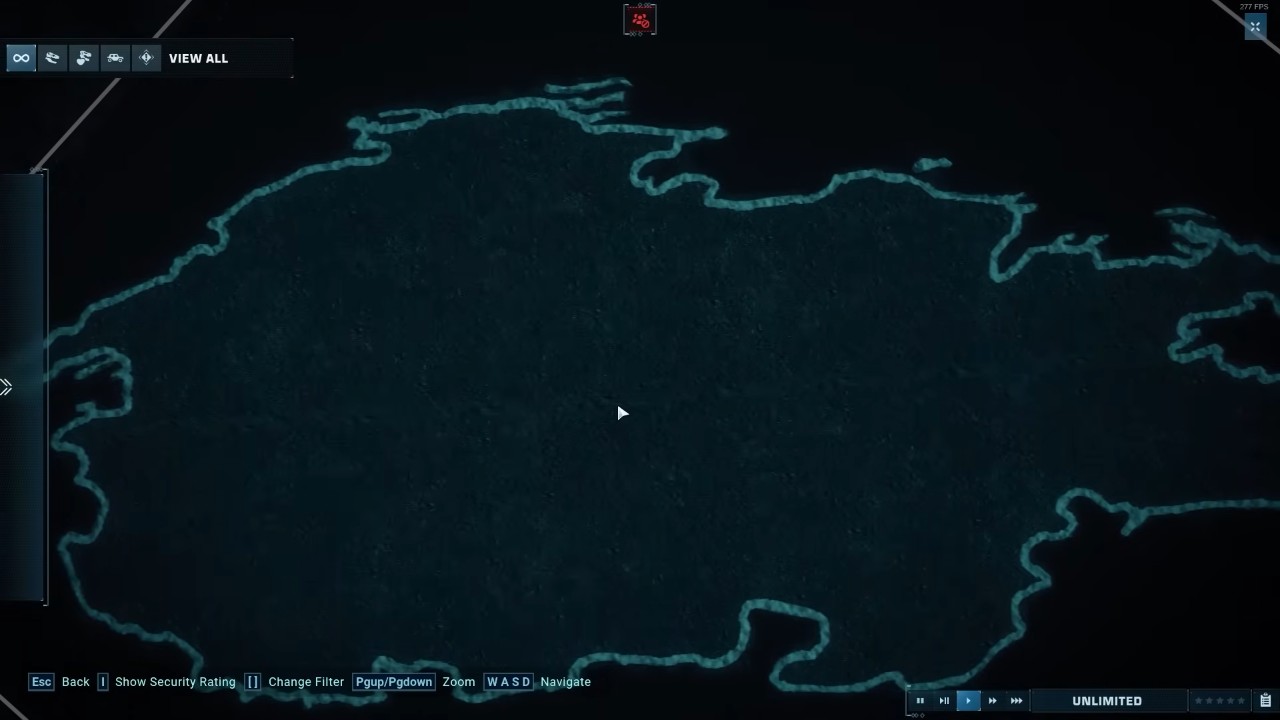 Jurassic World Evolution 2 grid visualization