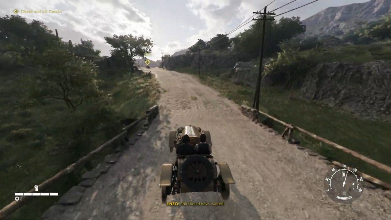 Mafia: The Old Country, PC, Gameplay, How to Regroup with Cesare, Screenshot