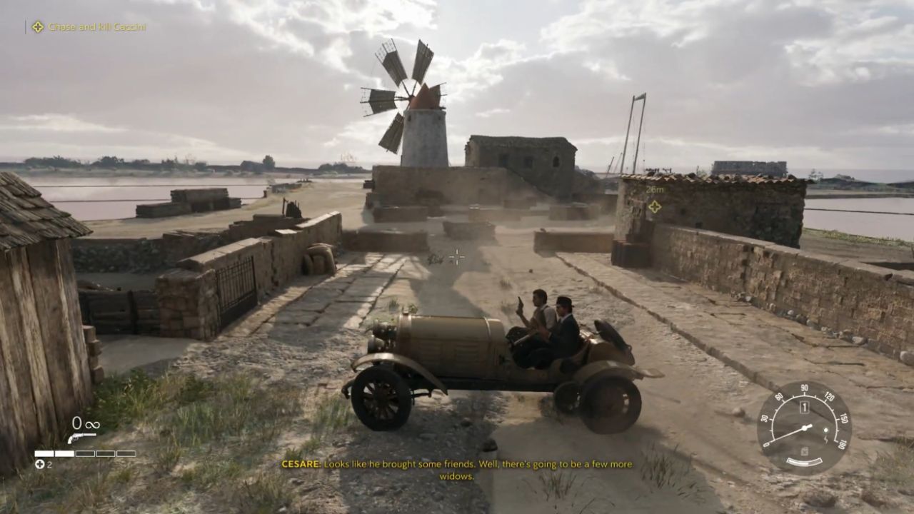 Mafia: The Old Country, PC, Gameplay, How to Regroup with Cesare, Screenshot