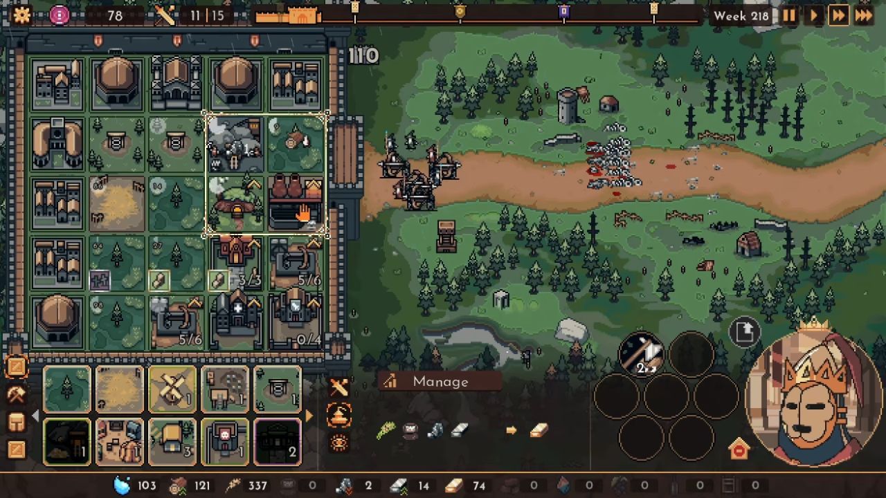 The King is Watching, PC, Gameplay, Quick Tips & Farming, Screenshot