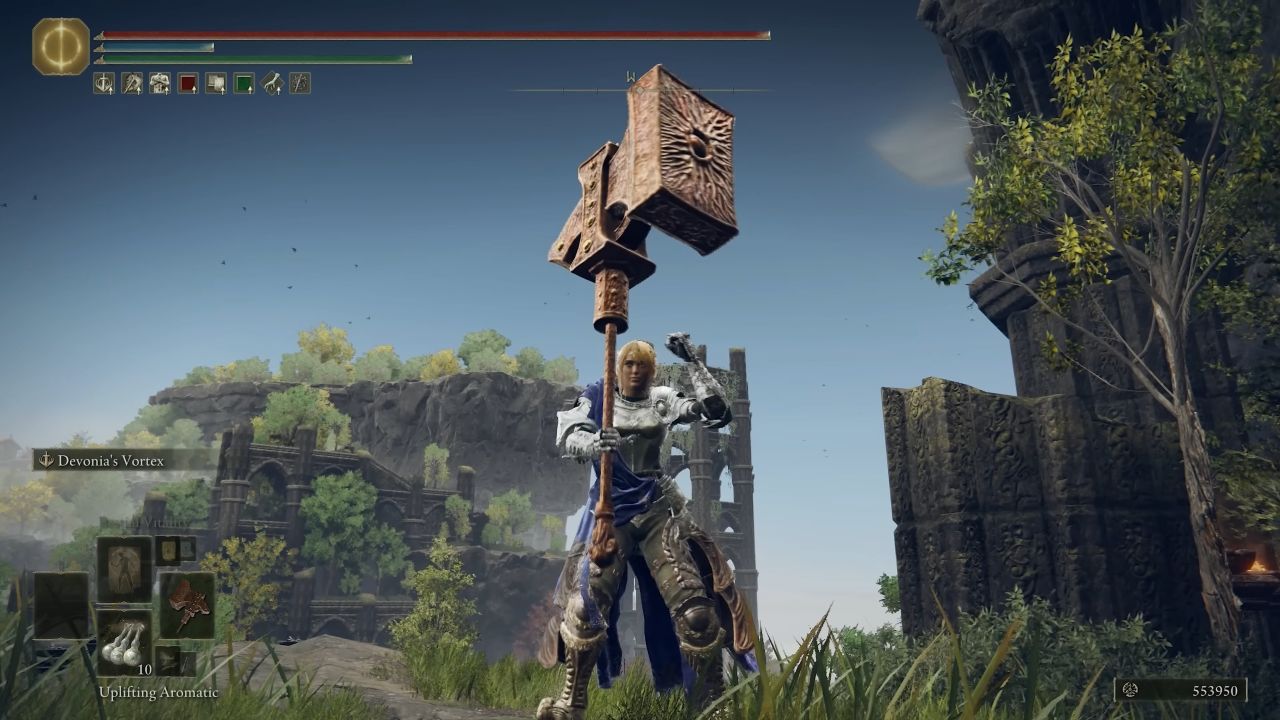 Elden Ring Guide, Damage Build, Devonia's Hammer