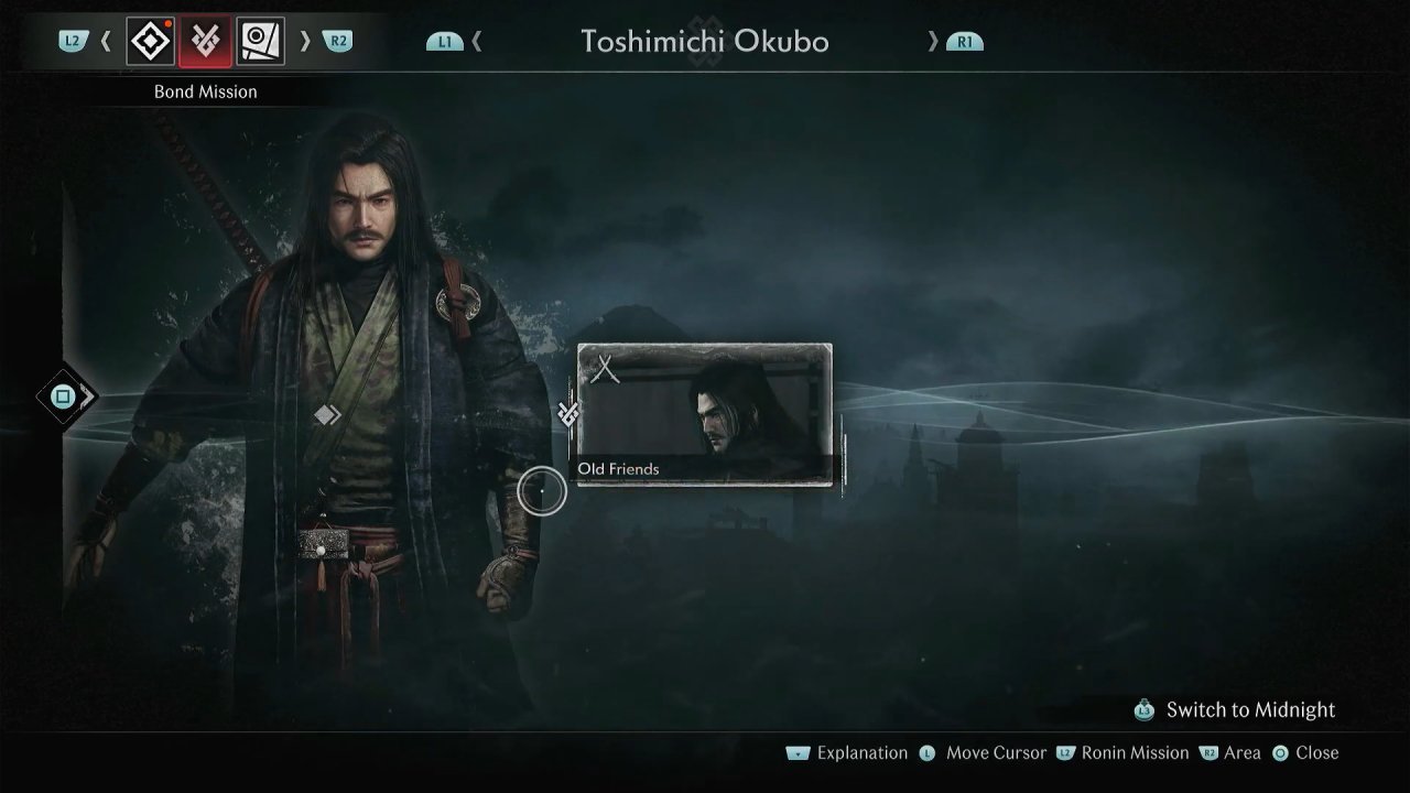 Rise of the Rōnin, Rise of the Rōnin Guide, How to Do Bond Mission as Toshimichi Okubo, PS5, Gameplay, Screenshot