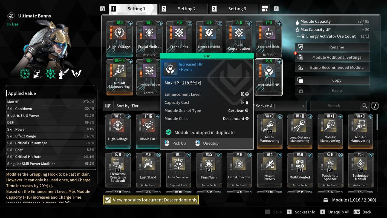 The First Descendant Guide, Best Bunny Build