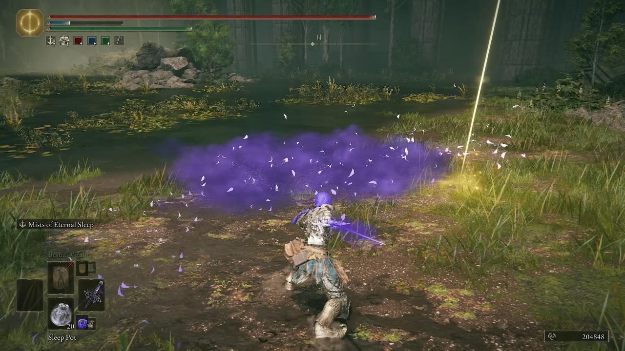 Elden Ring Shadow of the Erdtree Guide, Sleep Build, Thiolliers Hidden Needle