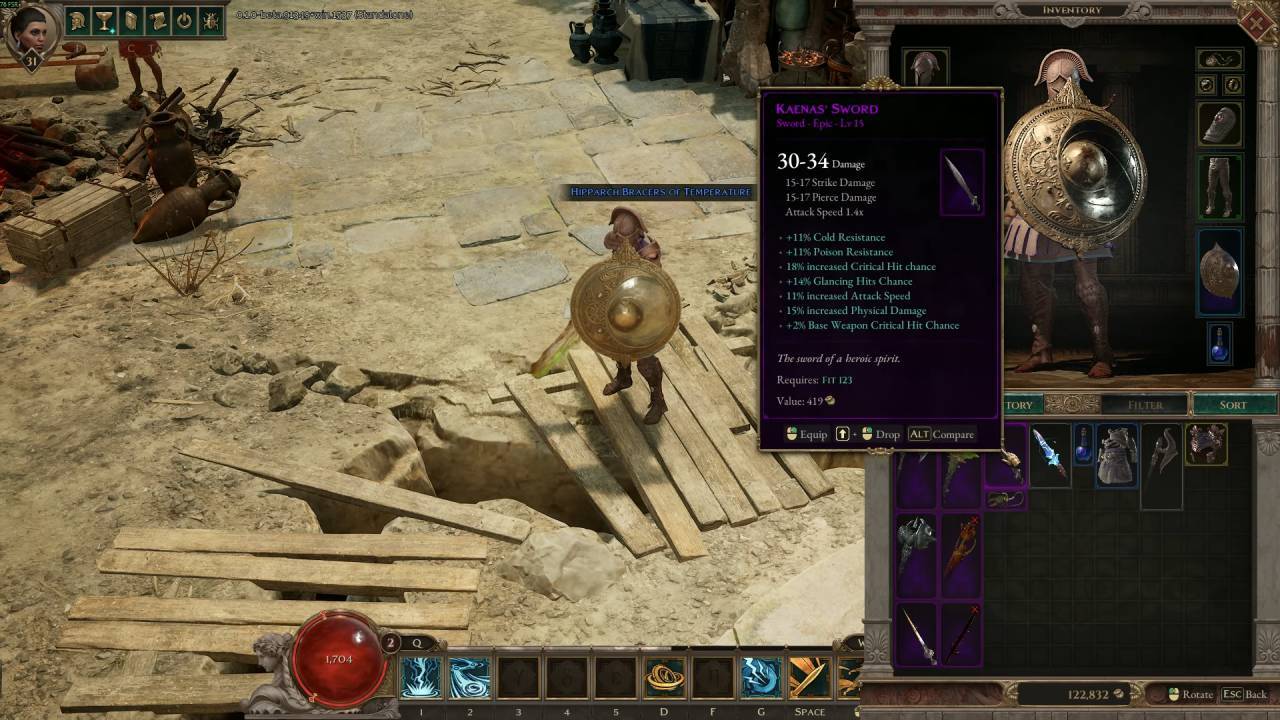 Titan Quest II Beginner's Guide, Gameplay Tips & Tricks, Item Rarity Color System